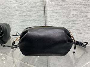 Dior Bow Pouch Black Supple Lambskin S3900 - Default Title - View 4