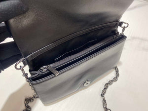 Dior S5135 Caro Macrocannage Pouch Black Quilted Macrocannage Calfskin - Default Title - View 8