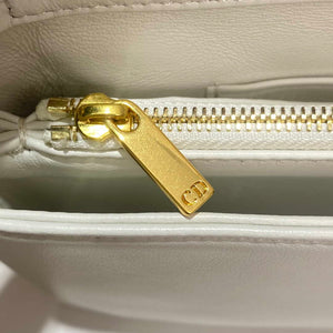 Dior S5135 Caro Macrocannage Pouch Latte Quilted Macrocannage Calfskin - Default Title - View 7
