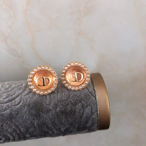 Dior E1835PTCVE Petit CD Stud Earrings D99212 - Default Title - View 6