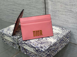 Dior Five-Slot Card Holder S5130 Grained Calfskin D0024 - Default Title - View 1