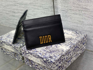 Dior Five-Slot Card Holder S5130 Grained Calfskin D0025 - Default Title - View 1