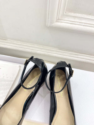 Dior KDV266VNI Miss Dior Pump 40mm Patent Calfskin D82986 - Euro 35=US 4 - View 6