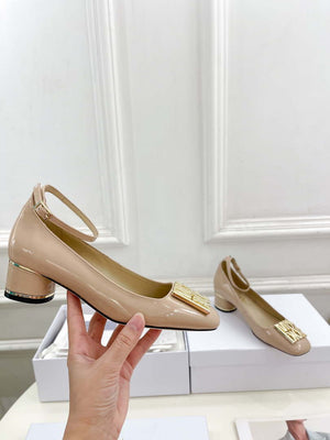 Dior KDV266VNI Miss Dior Pump 40mm Patent Calfskin D82987 - Euro 35=US 4 - View 5