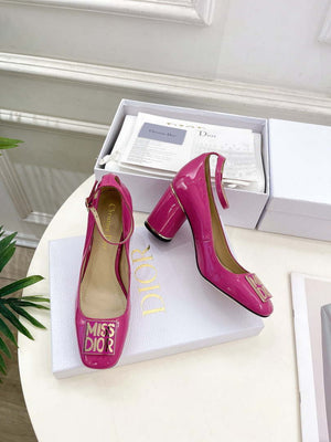 Dior KDV266VNI Miss Dior Pump 80mm Patent Calfskin D82982 - Euro 35=US 4 - View 4