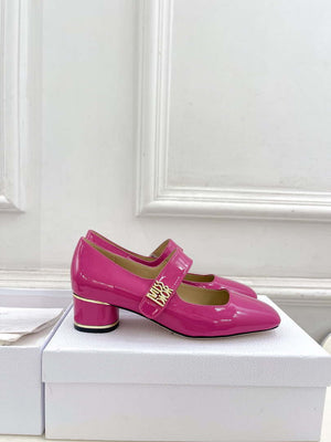Dior KDV268VNI Miss Dior Pump 40mm Patent Calfskin D82979 - Euro 35=US 4 - View 2