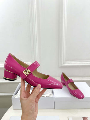 Dior KDV268VNI Miss Dior Pump 40mm Patent Calfskin D82979 - Euro 35=US 4 - View 6