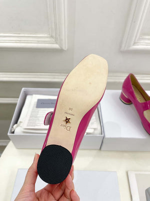 Dior KDV268VNI Miss Dior Pump 40mm Patent Calfskin D82979 - Euro 35=US 4 - View 9