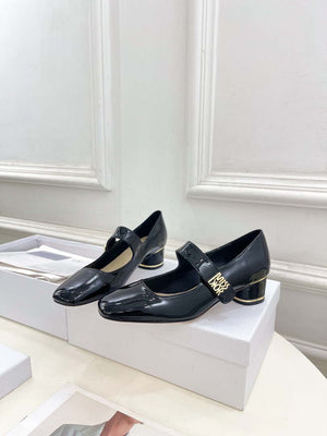 Dior KDV268VNI Miss Dior Pump 40mm Patent Calfskin D82980 - Euro 35=US 4 - View 3