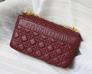 Dior M9243 Large Caro Bag Calfskin Red - Default Title - View 5