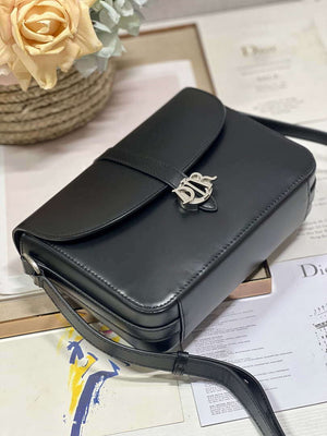 Dior M0051 Crossbody Men Bag Smooth Calfskin Black - Default Title - View 7
