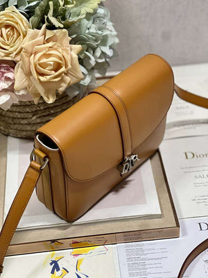 Dior M0051 Crossbody Men Bag Smooth Calfskin Brown - Default Title - View 2