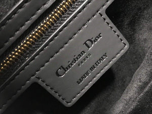 Dior M0446 Dior Saddle Bag M0447 Black Ultramatte Calfskin - shop2bag