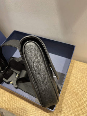 Dior M0446 Saddle Bag Dior Calfskin Bag Black - Default Title - View 5