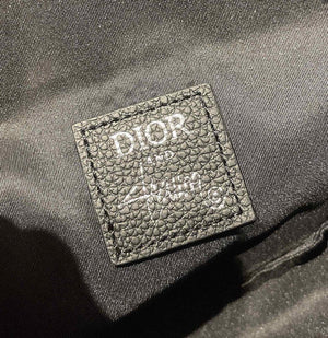 Dior M0446 Saddle Bag Dior Calfskin Bag Black - Default Title - View 8