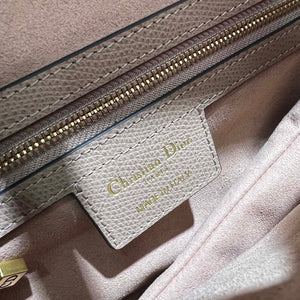 Dior M0455 Saddle Bag With Strap Nude Grained Calfskin - Default Title - View 9