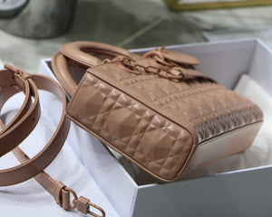 Dior M0540 Lady D-joy Calfskin Bag Pink - Default Title - View 5