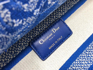 Dior M0566 Large Lady D-Lite Blue Toile de Jouy Embroidery M1053 - Default Title - View 9