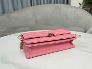 Dior M0997 My Dior Top Handle Bag Pink Cannage Lambskin - Default Title - View 6