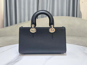 Dior M1151 Small Lady D-Sire My ABCDior Bag Black Bull Leather - Default Title - View 5
