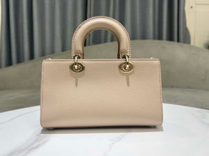 Dior M1151 Small Lady D-Sire My ABCDior Bag Nude Bull Leather - Default Title - View 5
