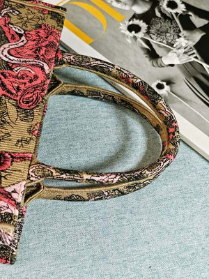 Dior M1265 Small Book Tote Toile de Jouy Embroidery M9628 - Default Title - View 7