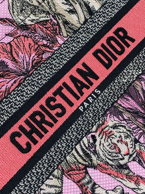 Dior M1265 Small Book Tote Toile de Jouy Sauvage Embroidery M9610 - Default Title - View 2