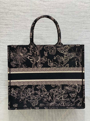Dior M1286 Large Book Tote Butterfly Bandana Embroidery M108 - Default Title - View 4
