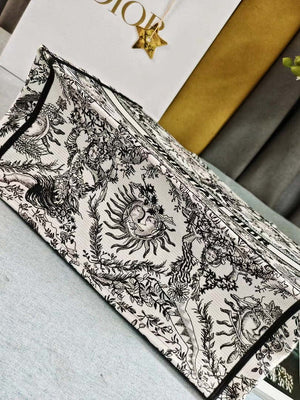 Dior M1286 Large Book Tote Toile de Jouy Embroidery M1108 - Default Title - View 9