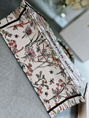 Dior M1286 Large Book Tote Toile de Jouy Embroidery M1111 - Default Title - View 8