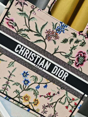Dior M1286 Large Book Tote Toile de Jouy Embroidery M1114 - Default Title - View 4