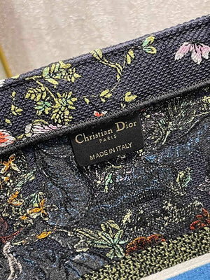 Dior M1286 Large Book Tote D-Constellation embroidery in shades of blue - Default Title - View 9