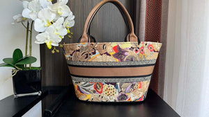 Dior M1328 Hat Basket Bag Multicolor Le Coeur des Papillons Embroider - Default Title - View 6