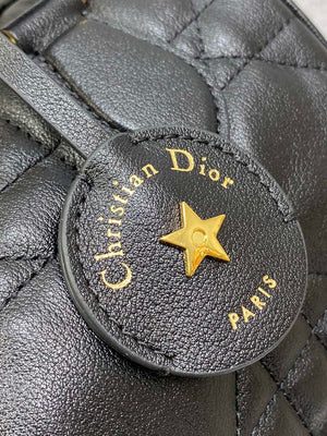 Dior M1364 Dior Groove 20 Bag Black Macrocannage Calfskin - Default Title - View 2