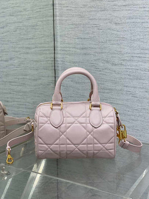 Dior M1364 Dior Groove 20 Bag Pink Macrocannage Calfskin - Default Title - View 2
