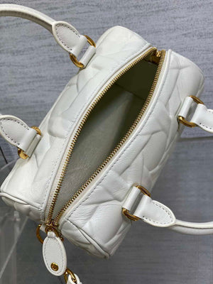 Dior M1364 Dior Groove 20 Bag White Graphic Cannage Calfskin - Default Title - View 8