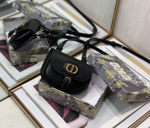 Dior M2278 Mini Bobby bag Black Box Calfskin - Default Title - View 1