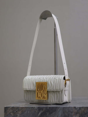 Dior M2610UBOS_M900 White Quilted Miss Dior Allover Calfskin - Default Title - View 5