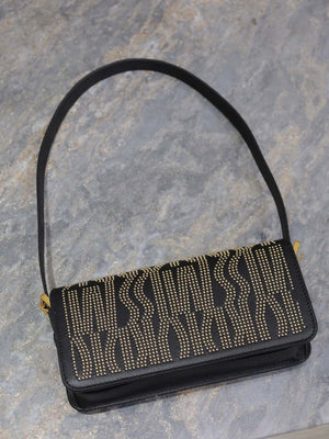 Dior M2610UZCJ_M911 Black Miss Dior Allover Calfskin with Gold-Finish - Default Title - View 9