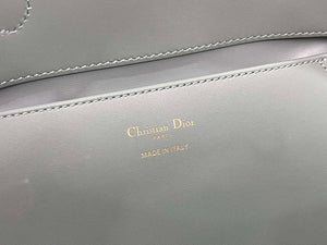 Dior M2836 Medium Dior Toujours Vertical Tote Bag Blue Macrocannage Calfskin - Default Title - View 5