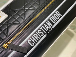 Dior M6202 Medium Vibe Zip Bowling Bag Black - Default Title - View 4