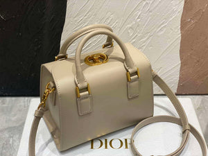 Dior M8671UBEQ_M900 Small Boston bag Beige box Calfskin - Default Title - View 5