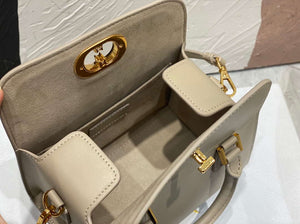 Dior M8671UBEQ_M900 Small Boston bag Beige box Calfskin - Default Title - View 8