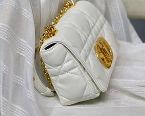 Dior M9241 Small Quilted Macrocannage Calfskin White - Default Title - View 6