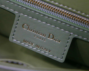 Dior M9241 Small Quilted Macrocannage Calfskin Green - Default Title - View 9