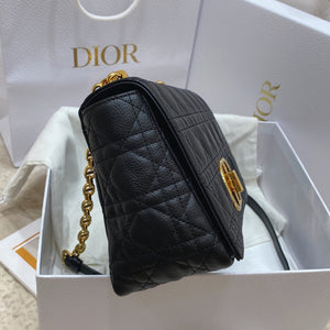 Dior Medium Caro Bag Calfskin M9242 Black - Default Title - View 5