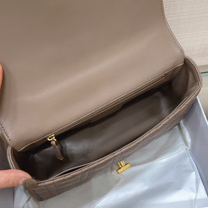 Dior Medium Caro Bag Calfskin M9242 Kakhi - Default Title - View 8