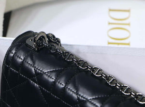 Dior M9242 Medium Quilted Macrocannage Calfskin Black - Default Title - View 5