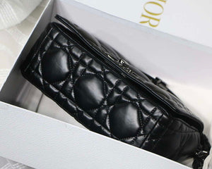 Dior M9242 Medium Quilted Macrocannage Calfskin Black - Default Title - View 7