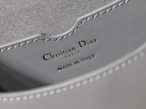 Dior M9317 Crossbody small dior Bobby bag Grey box Calfskin - Default Title - View 9